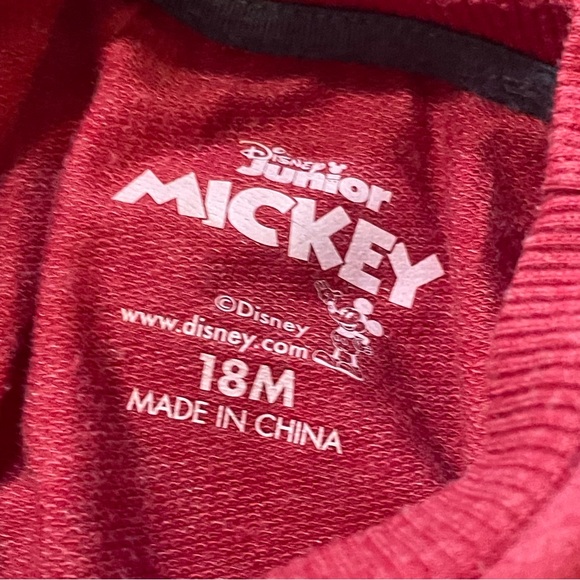 Disney Jr Mickey Mouse American Original Short Set Outfit Baby Toddler Size 18M - Picture 3 of 3